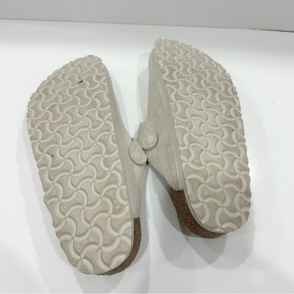 Birkenstock Boston Soft Footbed Suede Leather Sandals - Picture 5 of 7